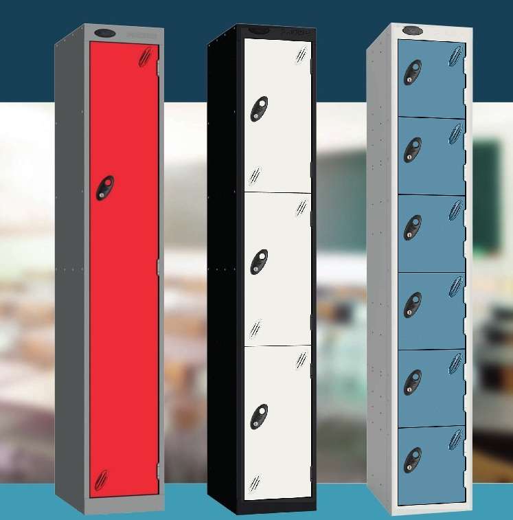 1-16 Tier Probe Metric Steel Lockers