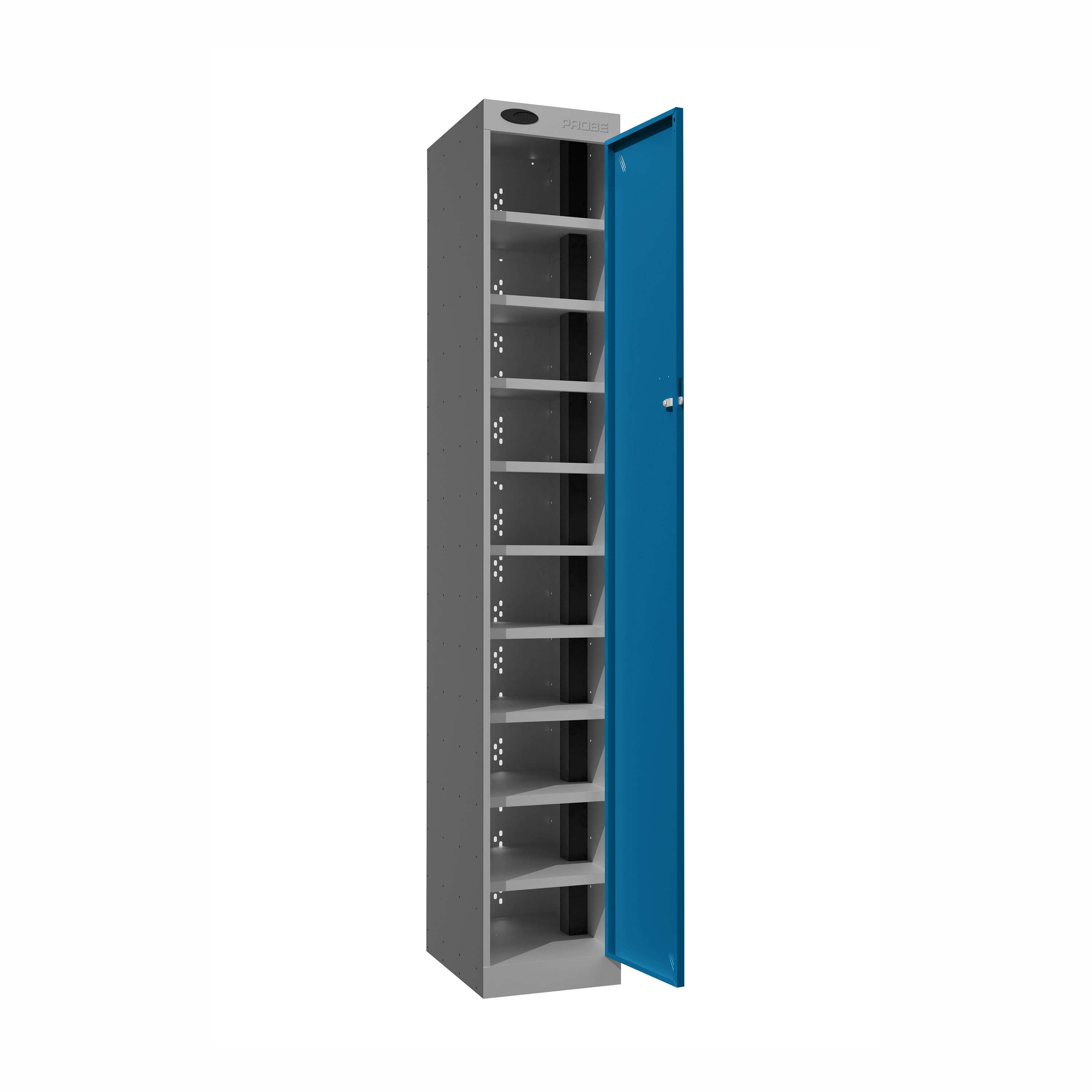 Single Door/10 Compartment Charging Locker