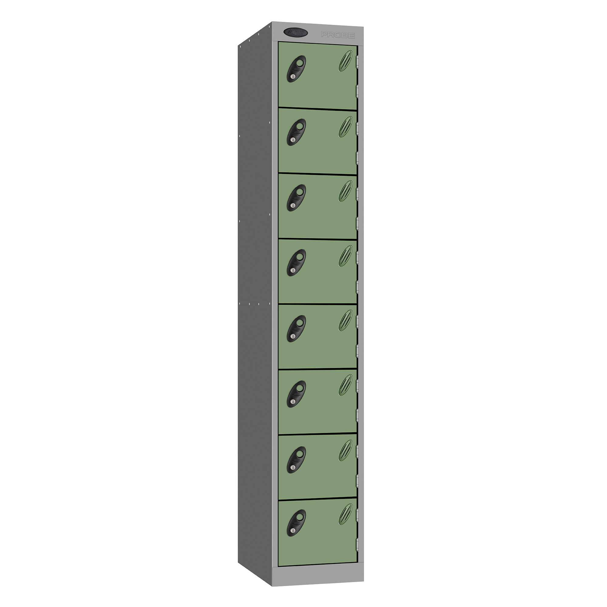 8 Door Multi Door/Compartment Non-Charging Lockers