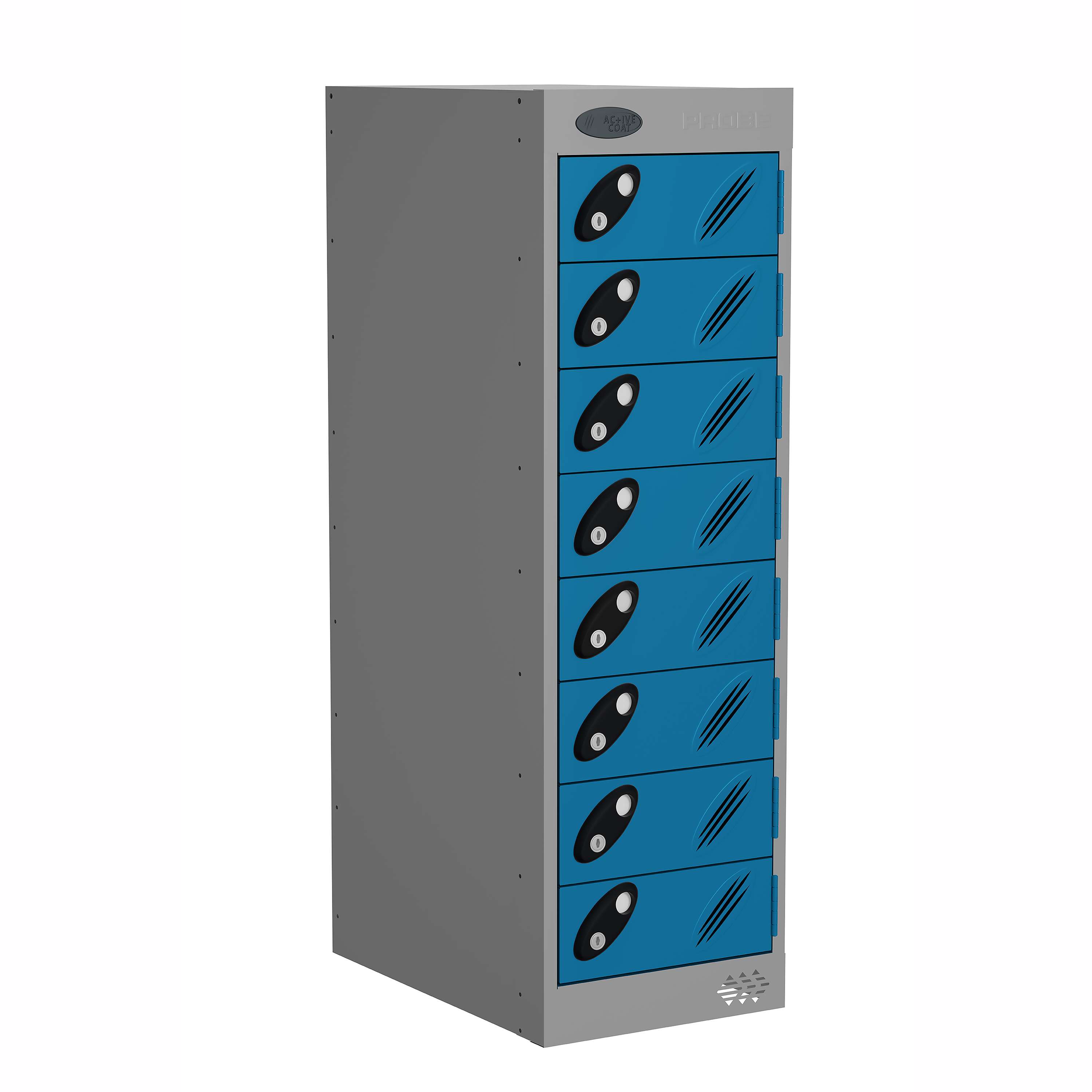 LOW 8 Door/8 Compartment Charging Locker 960mm High