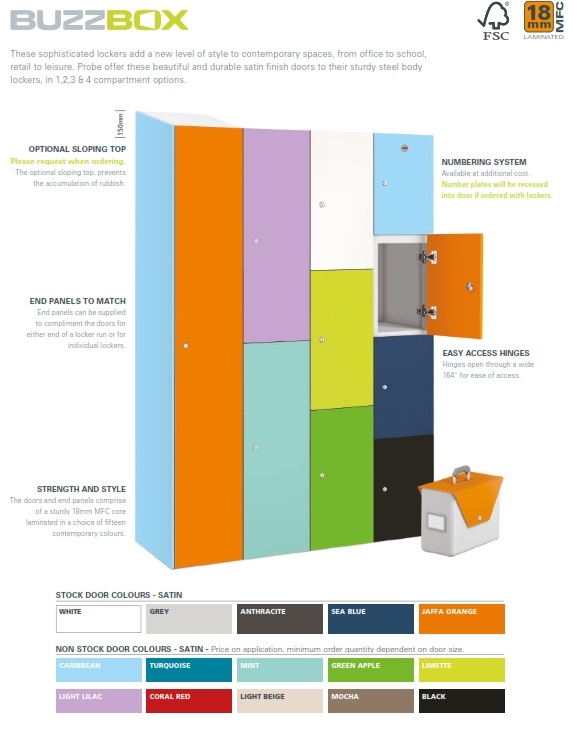 Buzzbox locker brochure